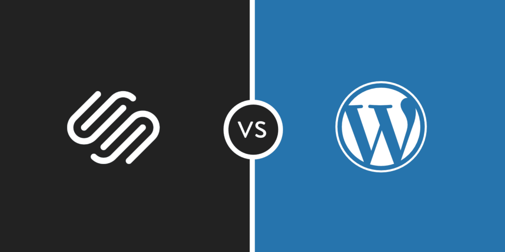 wordpress vs squarespace